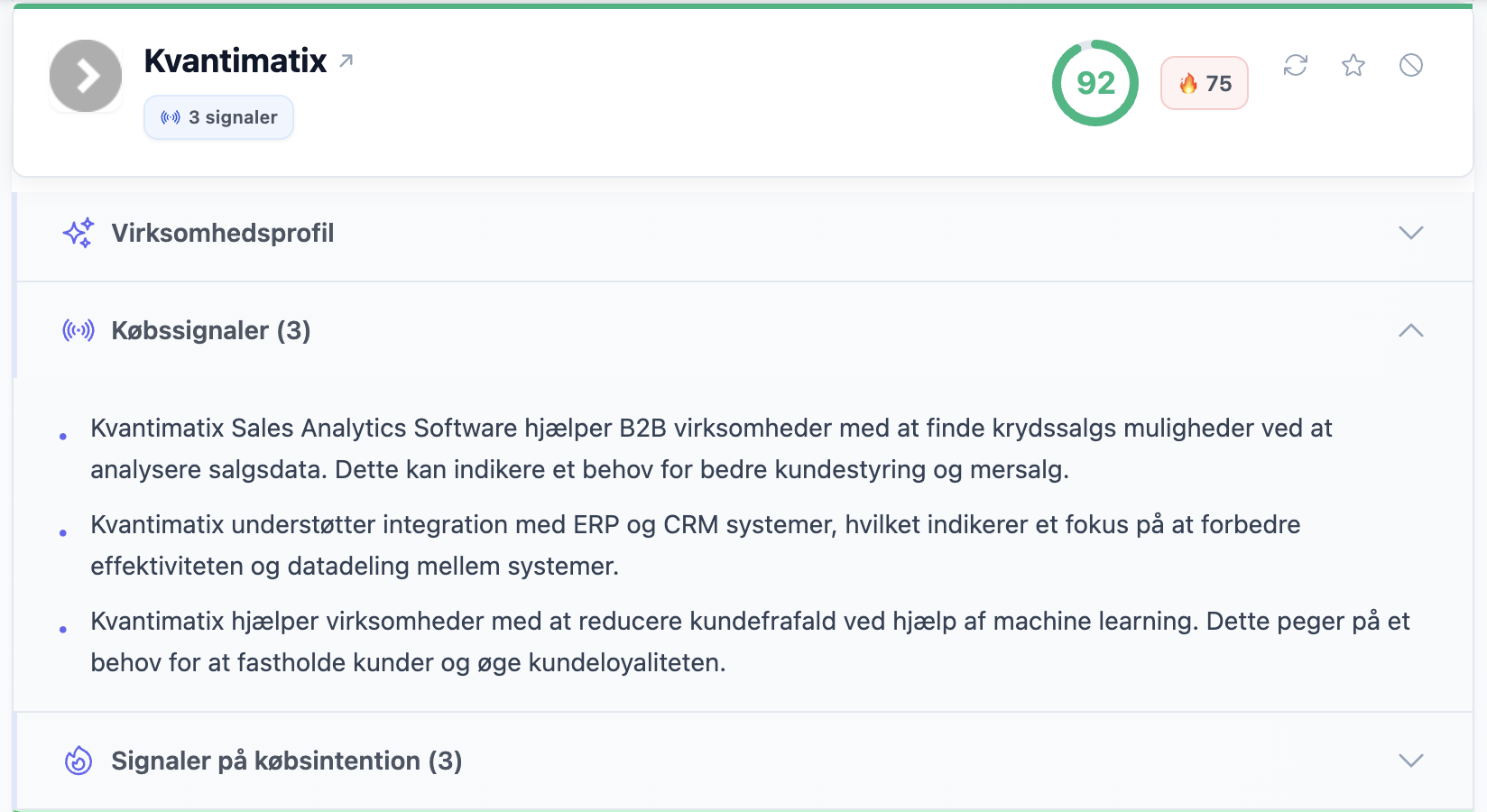 RabitIQ købsintention og intent signals - identificer leads der er klar til at købe